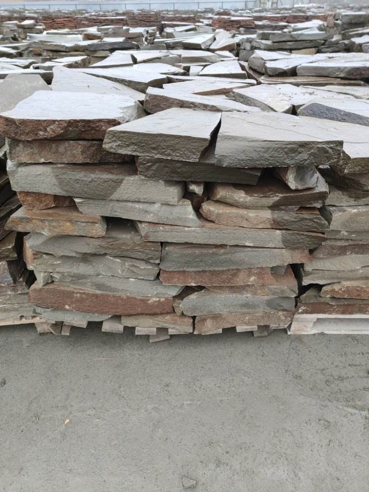 Плитняк песчаник серо-зелёный для мощения 60-65 мм купить в Кургане