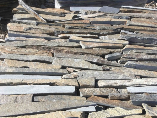 Горбушка златолит мультиколор для облицовки купить в Кургане