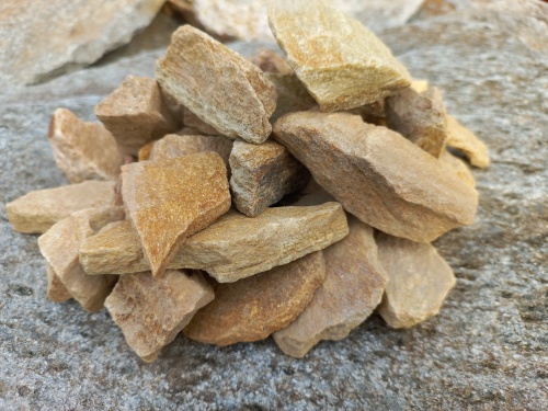 Златолит жёлтый декоративная каменная крошка купить в Кургане