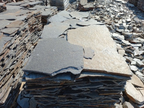 Плитняк серицит облицовочный 10-20мм купить в Кургане