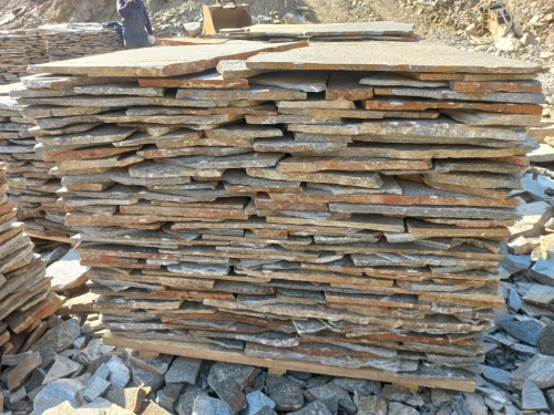 Плитняк серицит облицовочный 10-20мм купить в Кургане